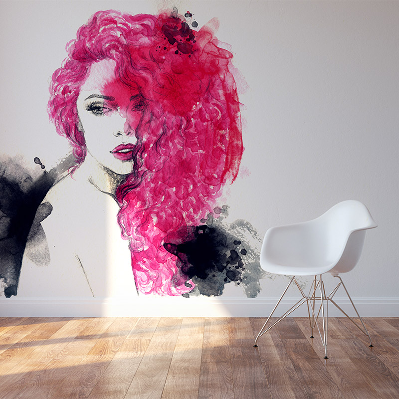 Stylish White Chair In Minimalist Style Interior